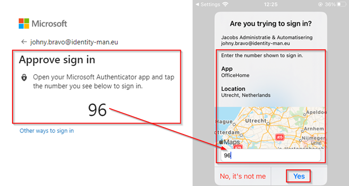 Improving the Microsoft Authenticator App Notifications with Number Matching  and Additional Context – Identity Man